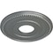 Ekena Millwork Valeriano Ceiling Medallion (Fits Canopies up to 6 1/4"), 12 1/8"OD x 3 5/8"ID x 3/4"P, Platinum CM12VAPLS - alternate 3